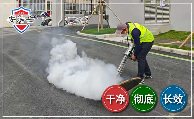 钱塘区消杀防疫现场